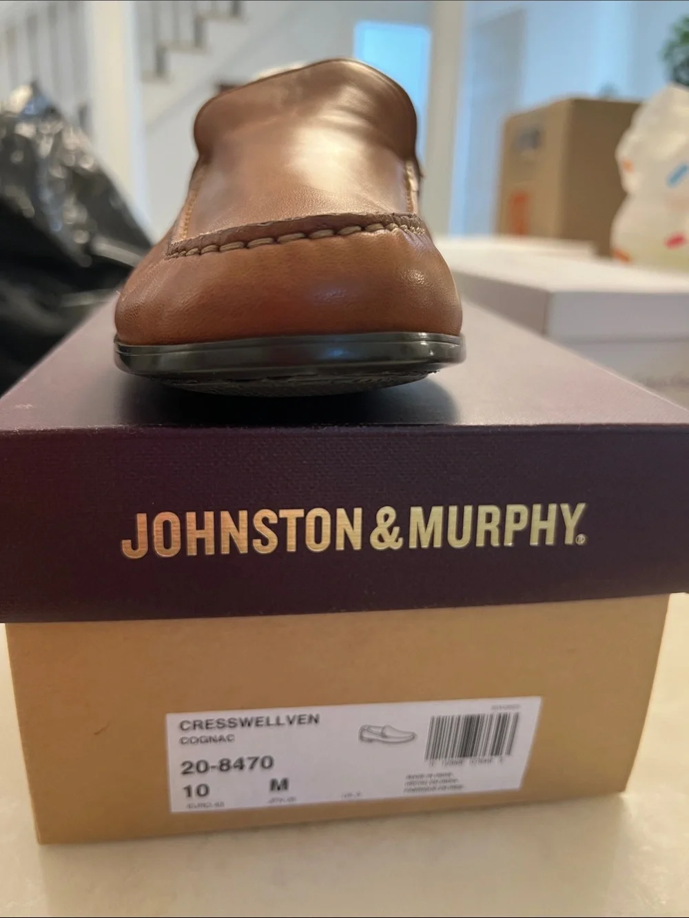 Johnston & Murphy elegant brown